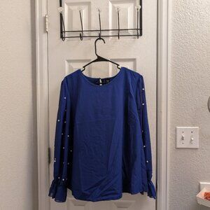 Many Shein Blouses With Pearls.